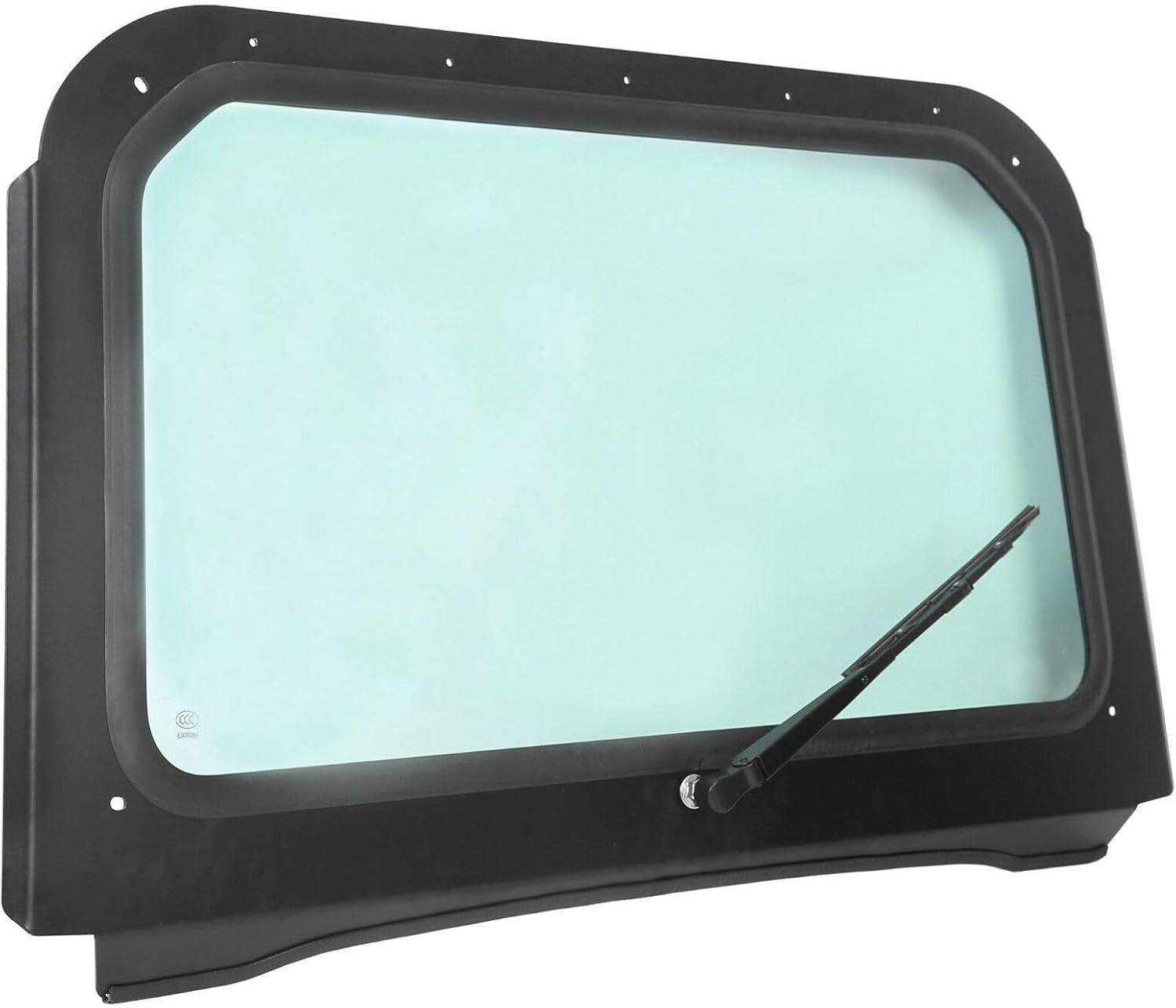 for Full Glass Windshield With Wiper Black Front F2PR8X95FGWWWB