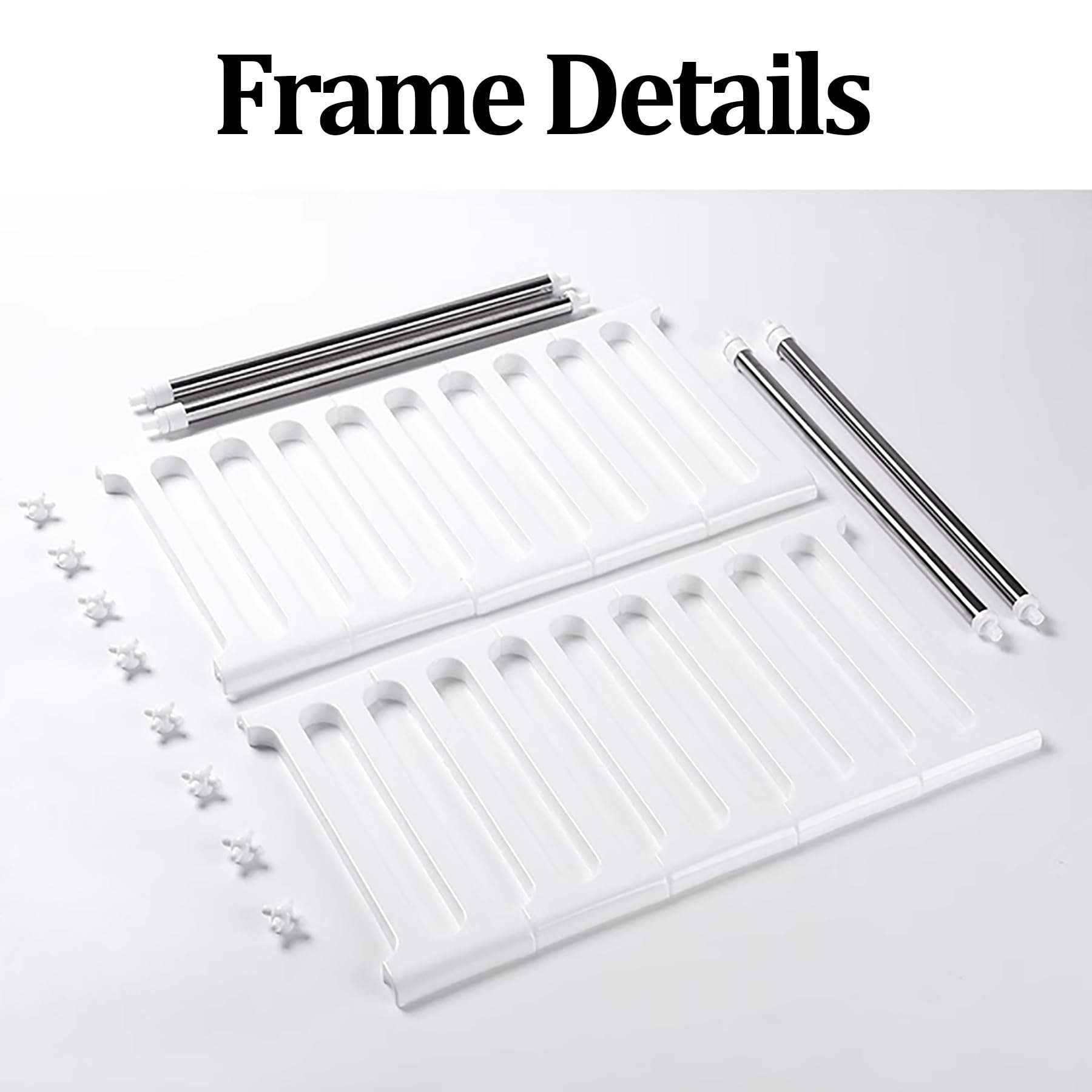 Organizzatore per armadietto da Bagno Scaffale da Cucina sotto Il lavello Organizzatore espandibile per ripiano per Armadio da Cucina a 2 Livelli,Bianca