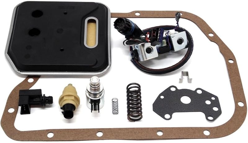Kit de filtro, juntas e solenoides da transmissão A518 46RE 47RE 48RE WULYGO – Dodge e Jeep, conjunto