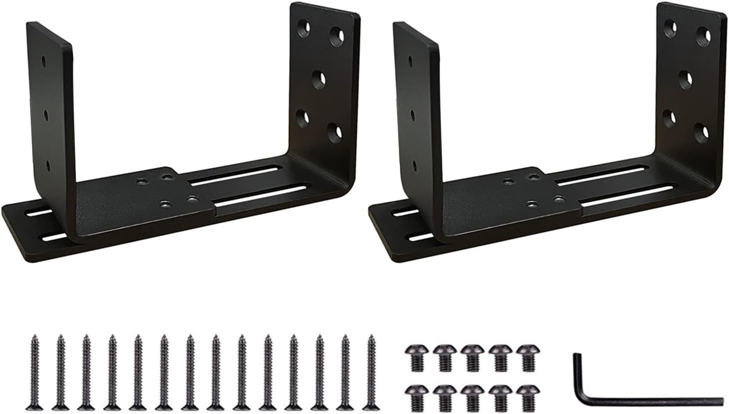 Sturdy Door Barrier Bracket with Adjustable Opening Bracket Versatile Use Suitble for Indoor & Outdoor Shed Reinforcement Holder