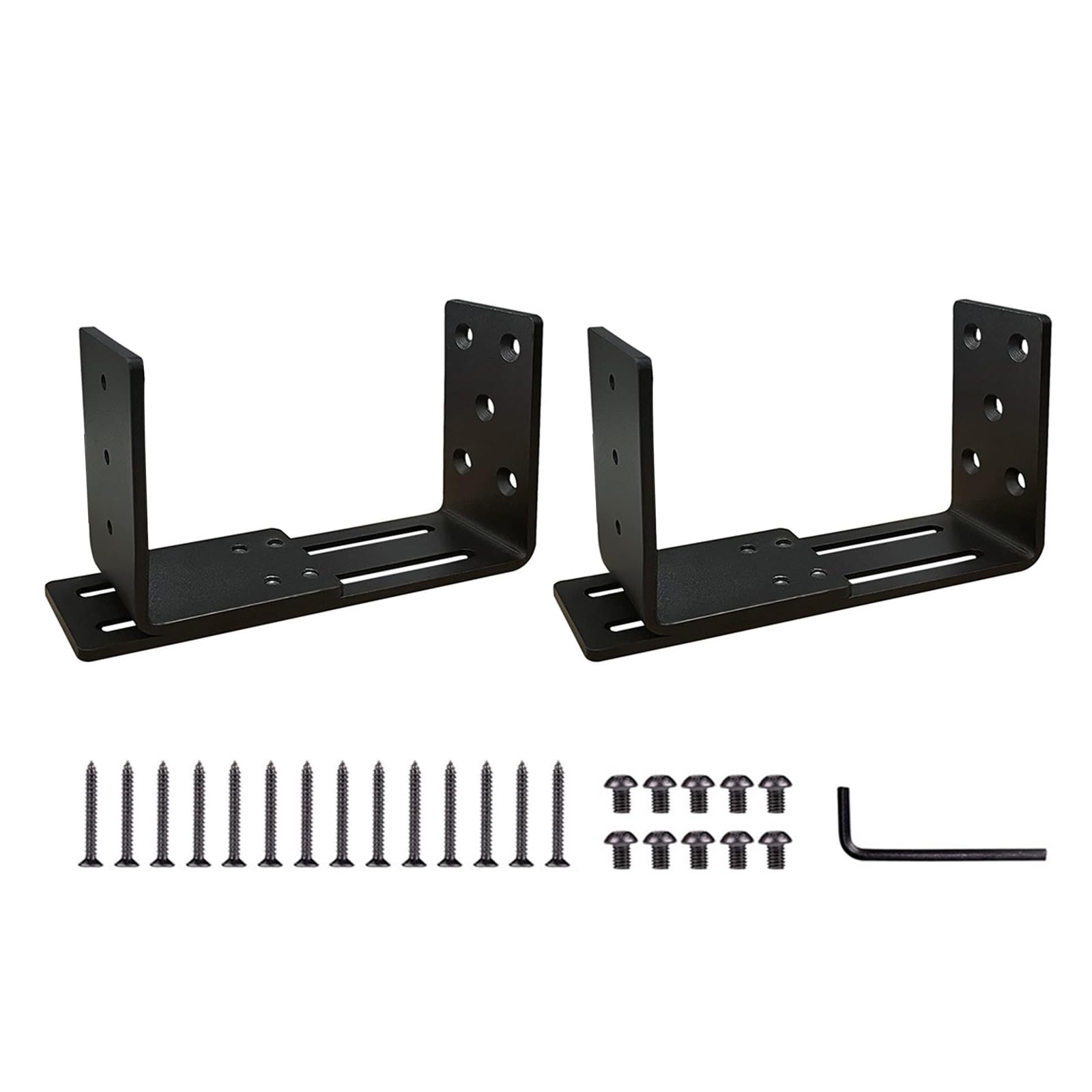 Door Bracket Heavy Duty Door Reinforcement Bracket Heavy Duty for Garage Basement & Barn Cabin
