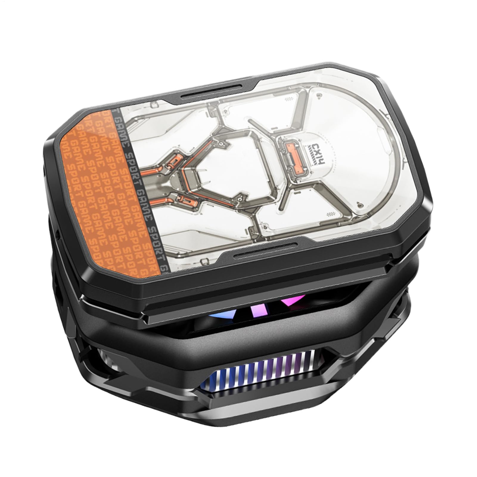 Ventilateur rafraîchissant pour téléphones portables avec fixation aimantée