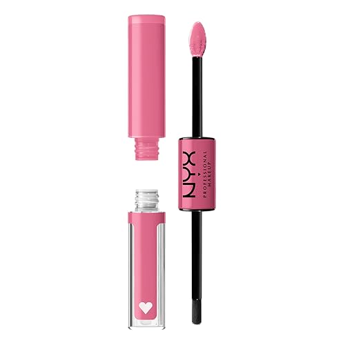 NYX PROFESSIONAL MAKEUP, Shine Loud, High shine lip color, 16HR wear, Vegan Formula - TROPHY LIFE (Mauve Pink) - Trophy Life