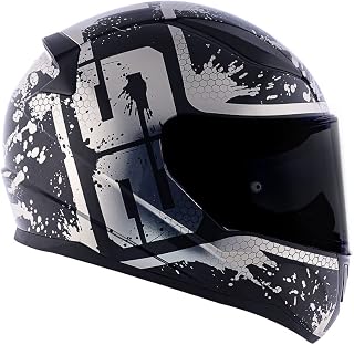 Capacete Ls2 Rapid Ff353 Spy Blk/Silver 54/Xs