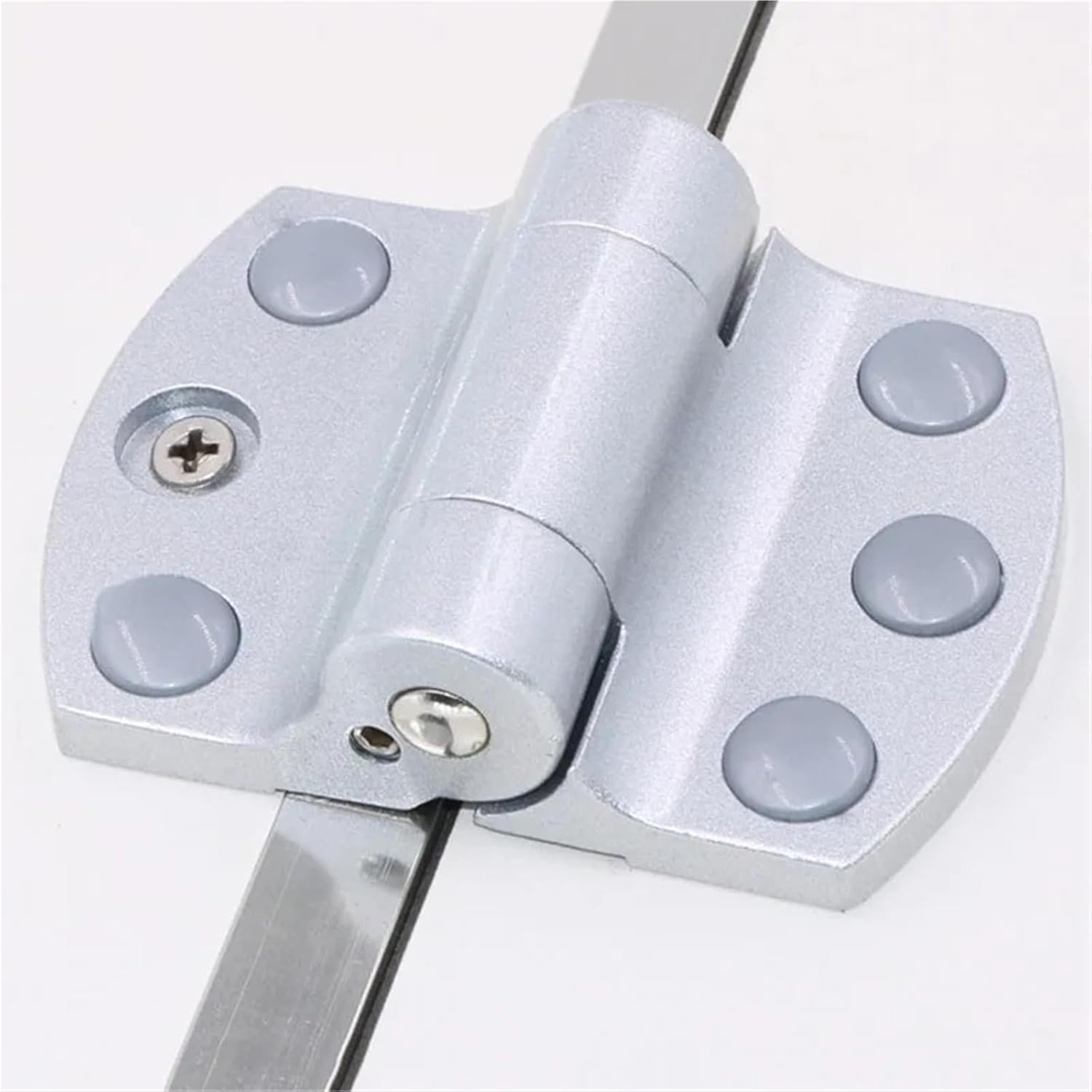Self-Closing Door Spring Hinge Automatic Return Hardware Accessories 2Pcs