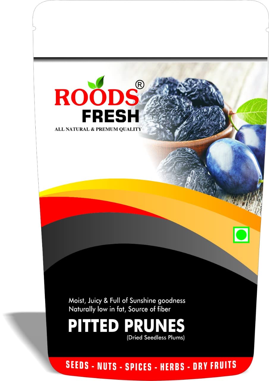Roods Fresh Premium California Pitted Prunes Dried Prunes Seedless