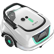 WYBOT A1 Cordless Robotic Pool Cleaner, Automatic Pool Vacuum for Above Ground with 120 Mins, Double Filters, LED Indicator, Charge in 2.5 Hours, 4 Cleaning Modes, Ideal for Above Pools
