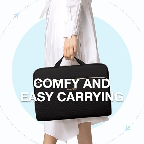 Miniatura 6 de BAGSMART Funda protectora para laptop MacBook AirPro de 15 pulgadas, compatible con HP de 15.6 pulgadas, Dell, Acer Aspire, Asus, funda protectora