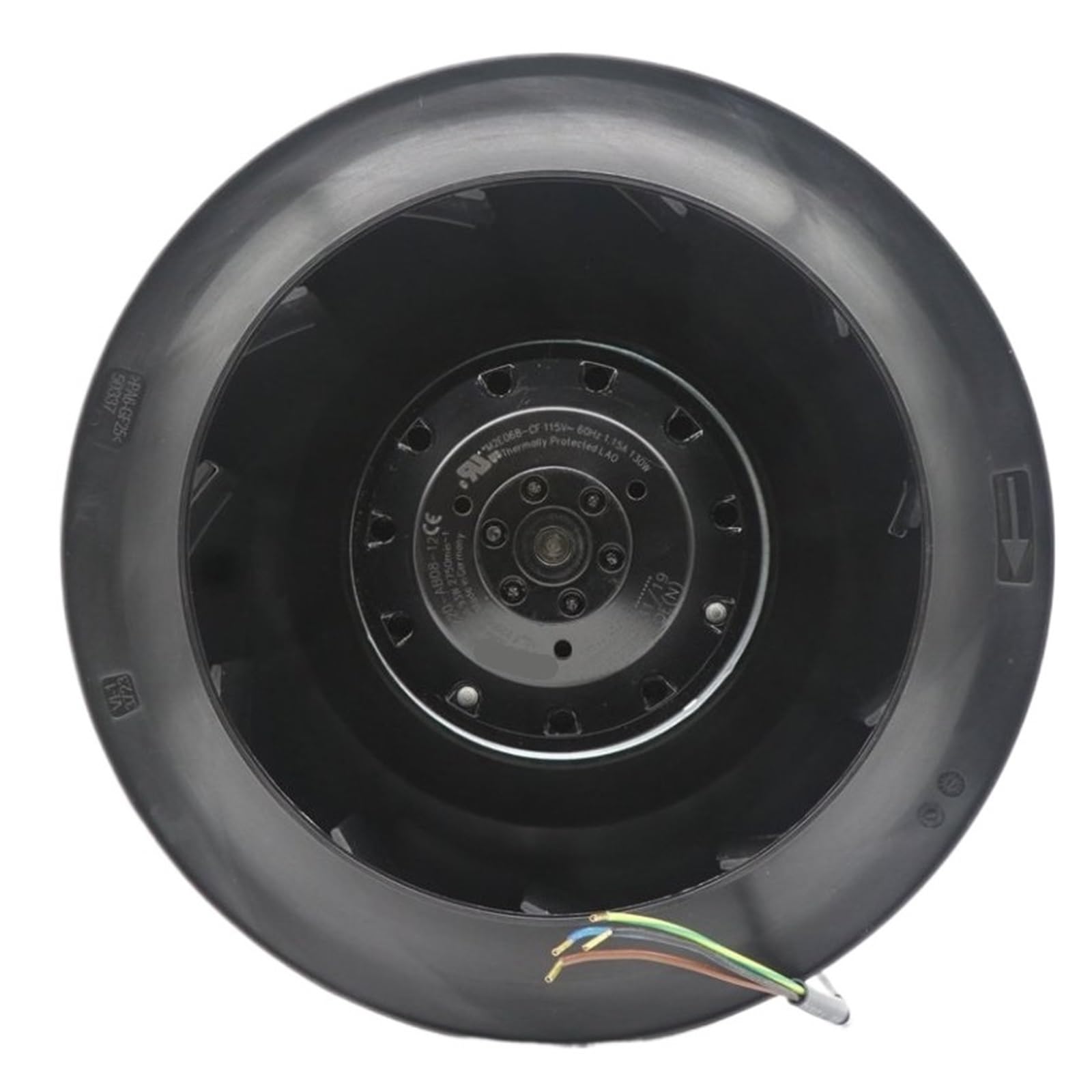 YMUGUEGH R2E220-AB08-12 93W 115V AC 220mm 0.8A Cooling Fan