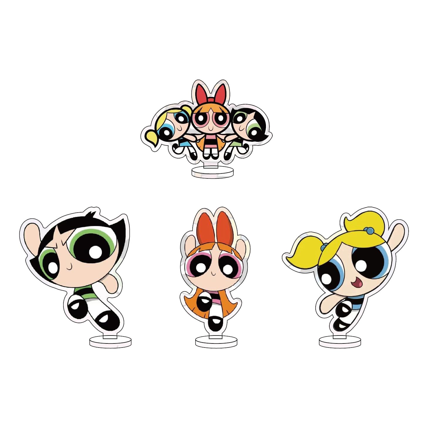 Amazon.co.jp: パワーパフガールズ アクリルスタンド ミニ アクスタ 4