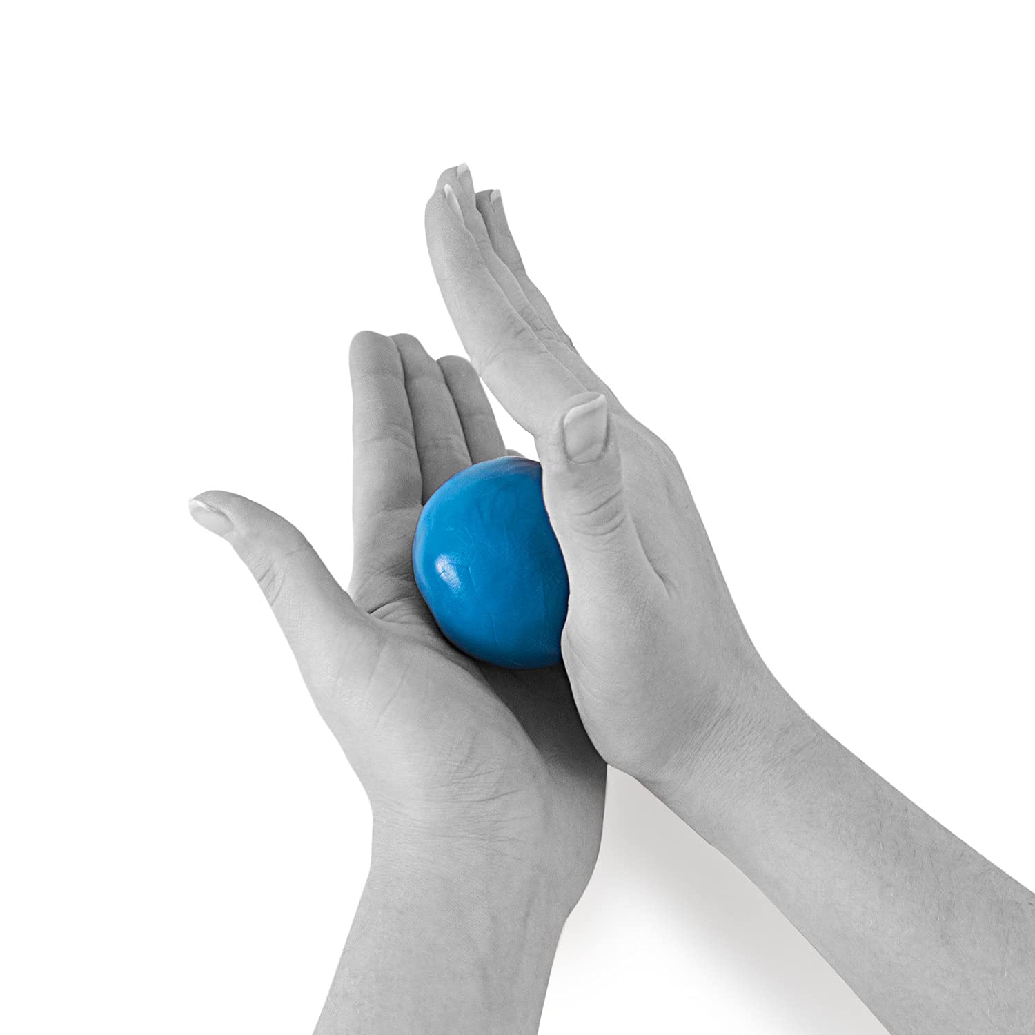 AFH TheraPIE Knete®, 85 g | 8er SPAR-SET, Knetmasse in 8 verschiedenen Stärken inkl. Gratisknetfibel