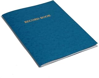 Rhino Stationery A4 Teacher Record Book | 80 Pages | Teachers Record Template Ruling | Blue Cover | Educational Standard Smooth White Paper