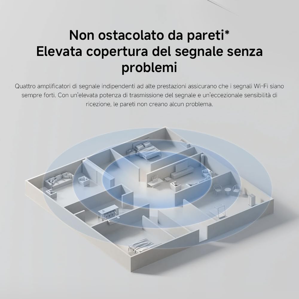 Router WiFi7 BE3600 - Porta 2.5G, Sistema Mesh, Tecnologia WiFi7 per Connessioni Futuro-Proof