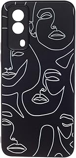 جراب حماية خلفي بلاستيك بتصميم مطبوع ثلاثي الأبعاد 3D من بوتر، مضاد للصدمات ومصمم بحافة مرتفعة لحماية عدسة الكاميرا لموبايل فيفو Y53S - متعدد الألوان