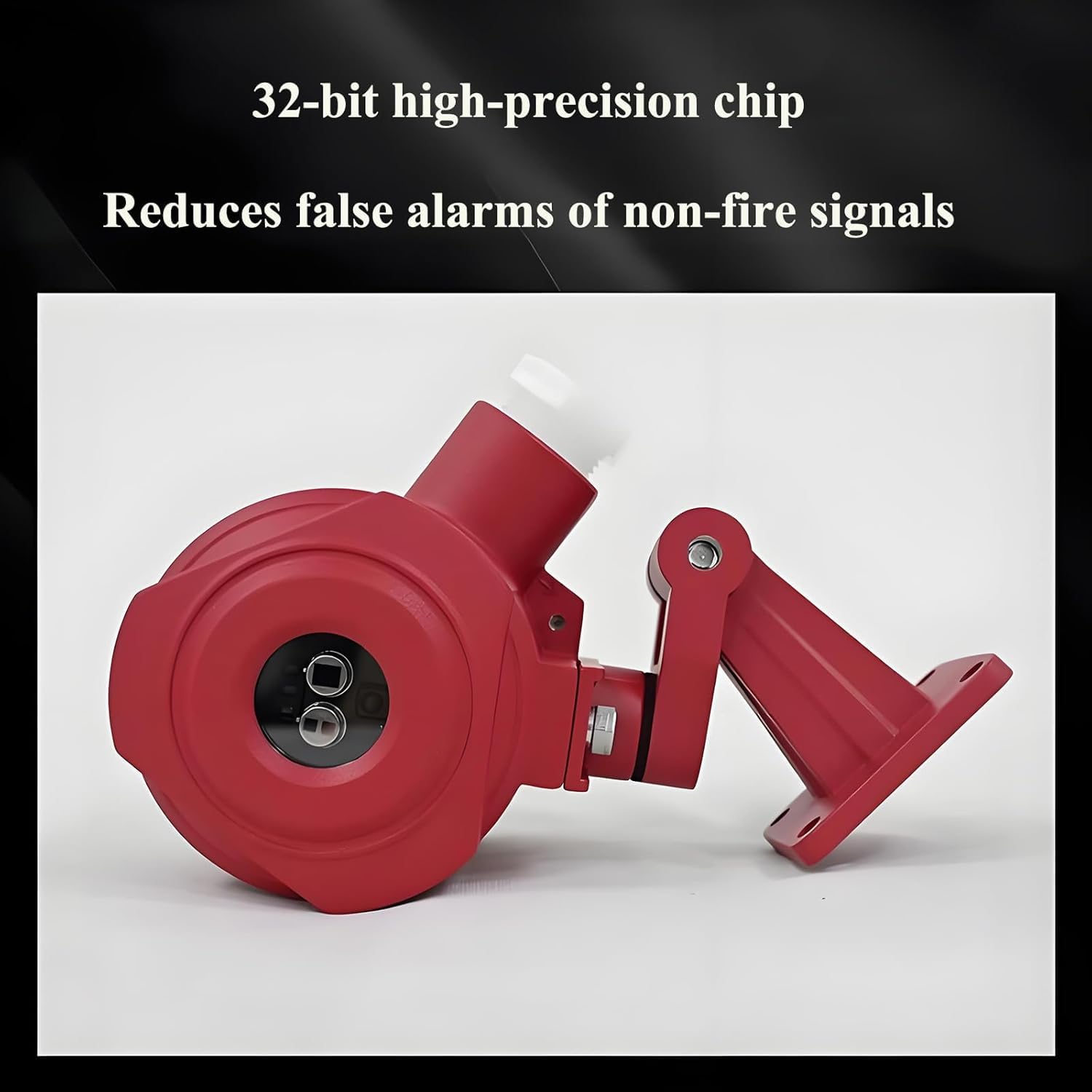 Detector de Llama, Alarma de Incendio de Alta Sensibilidad con Alcance de Detección de 40M, Respuesta Rápida a Incendios en Etapa Temprana