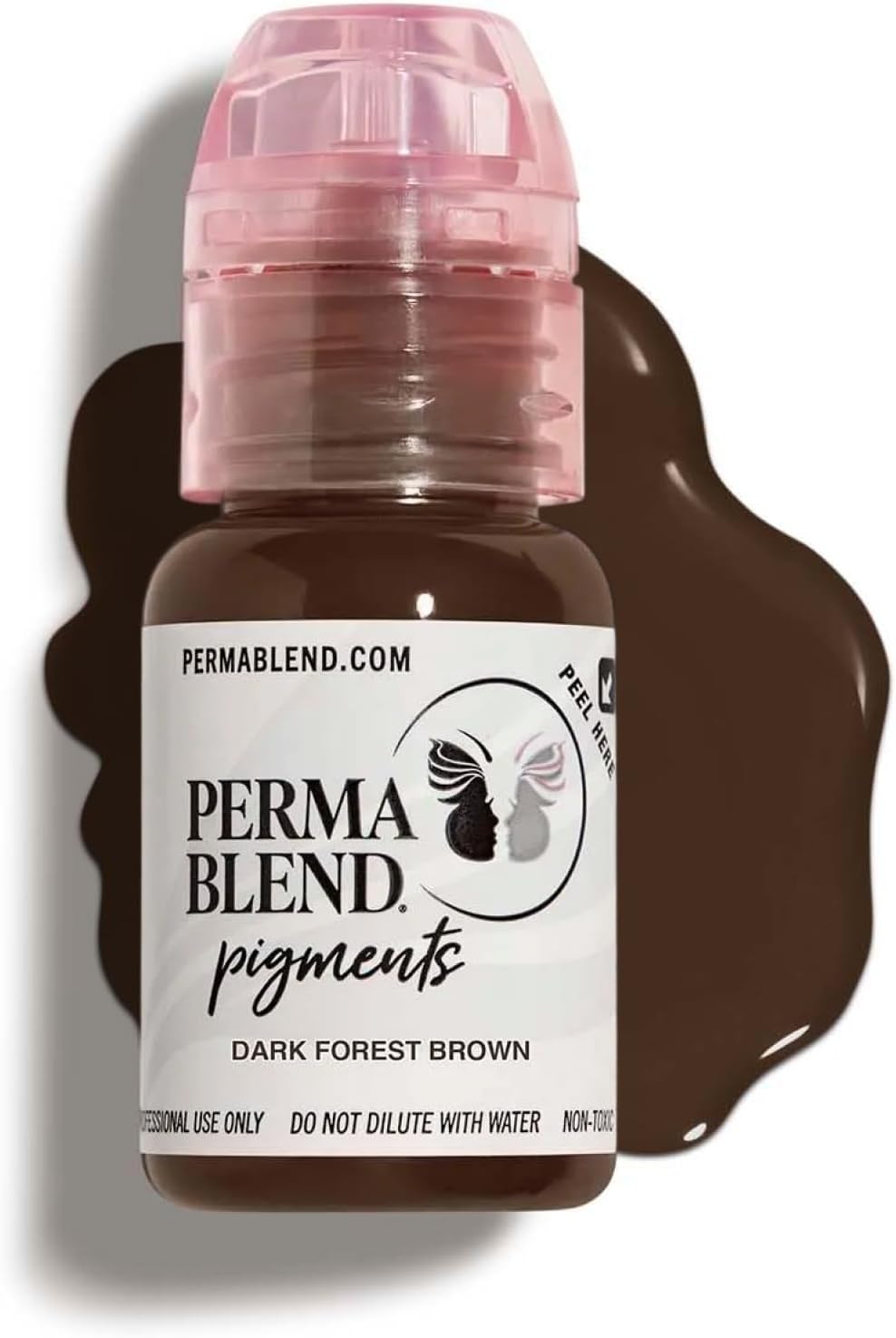 Perma Blend Dark Forest Brown Tattoo Ink 0.5 oz