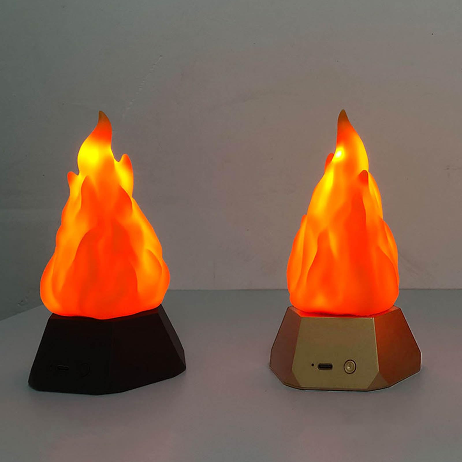 Romance Senza Fiamma Con Modalità Lampeggiante Rapida Ricaricabile Atmosfere Luci Per Eventi Home Decors Metallo Luce Del Partito