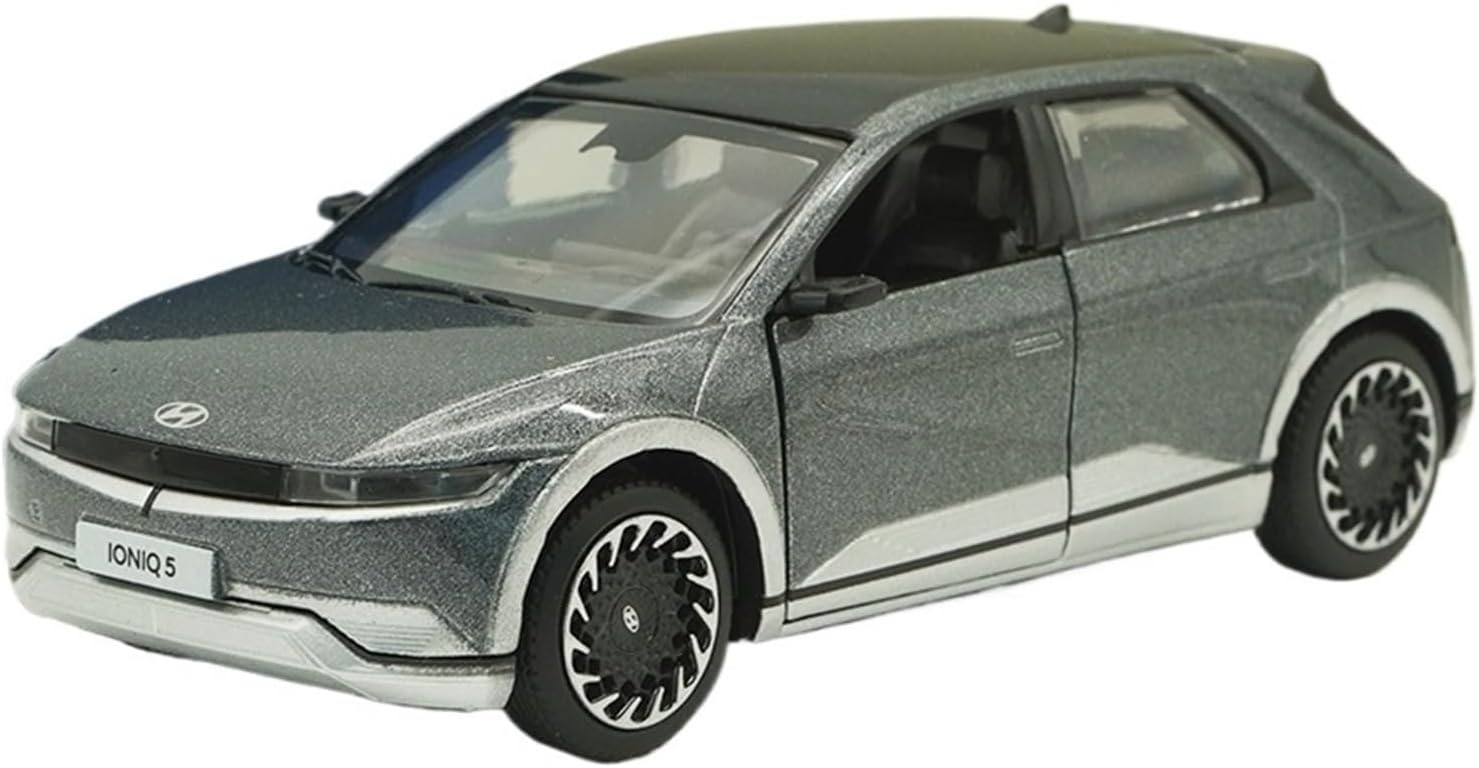 Model Toy Car 1:38 for Hyundai IONIQ 5 N Alloy Diecast Car Model Toy SMen Teens Boys Gift(Black)