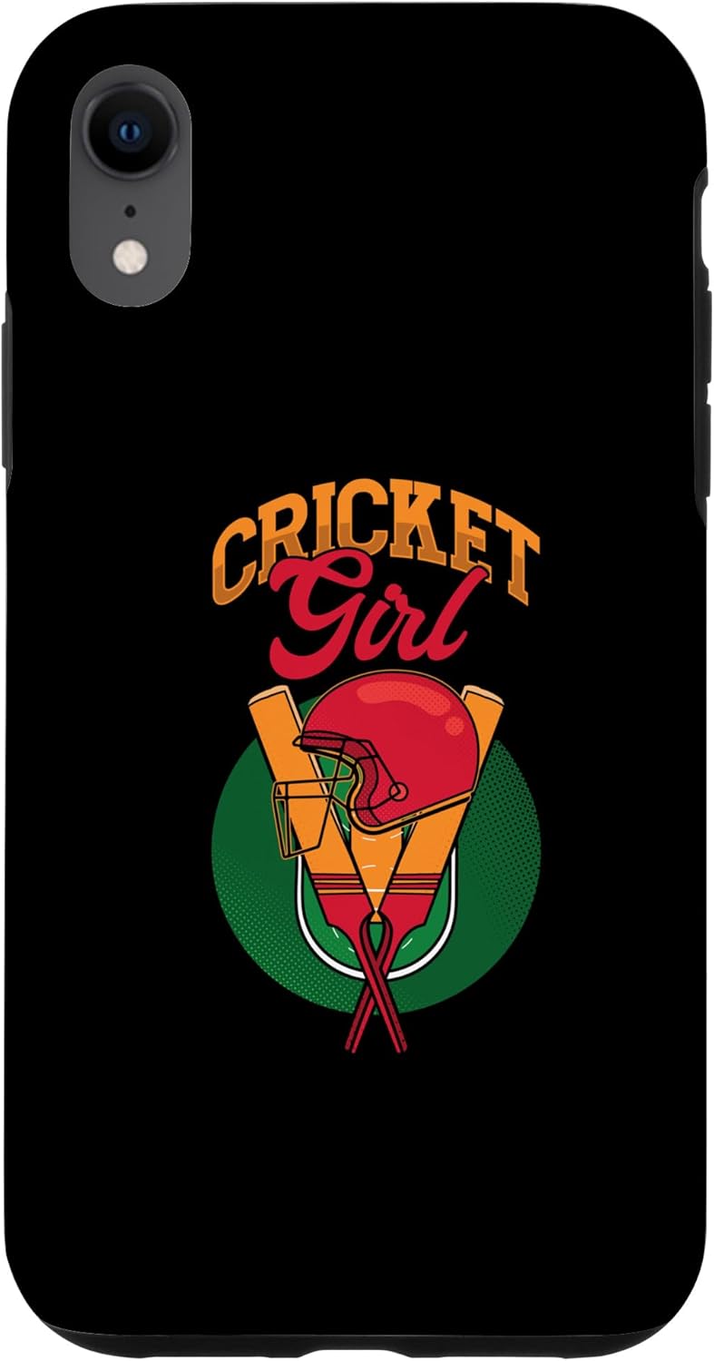 iPhone XR Cricket Girl Cricket Player Team Cricketer