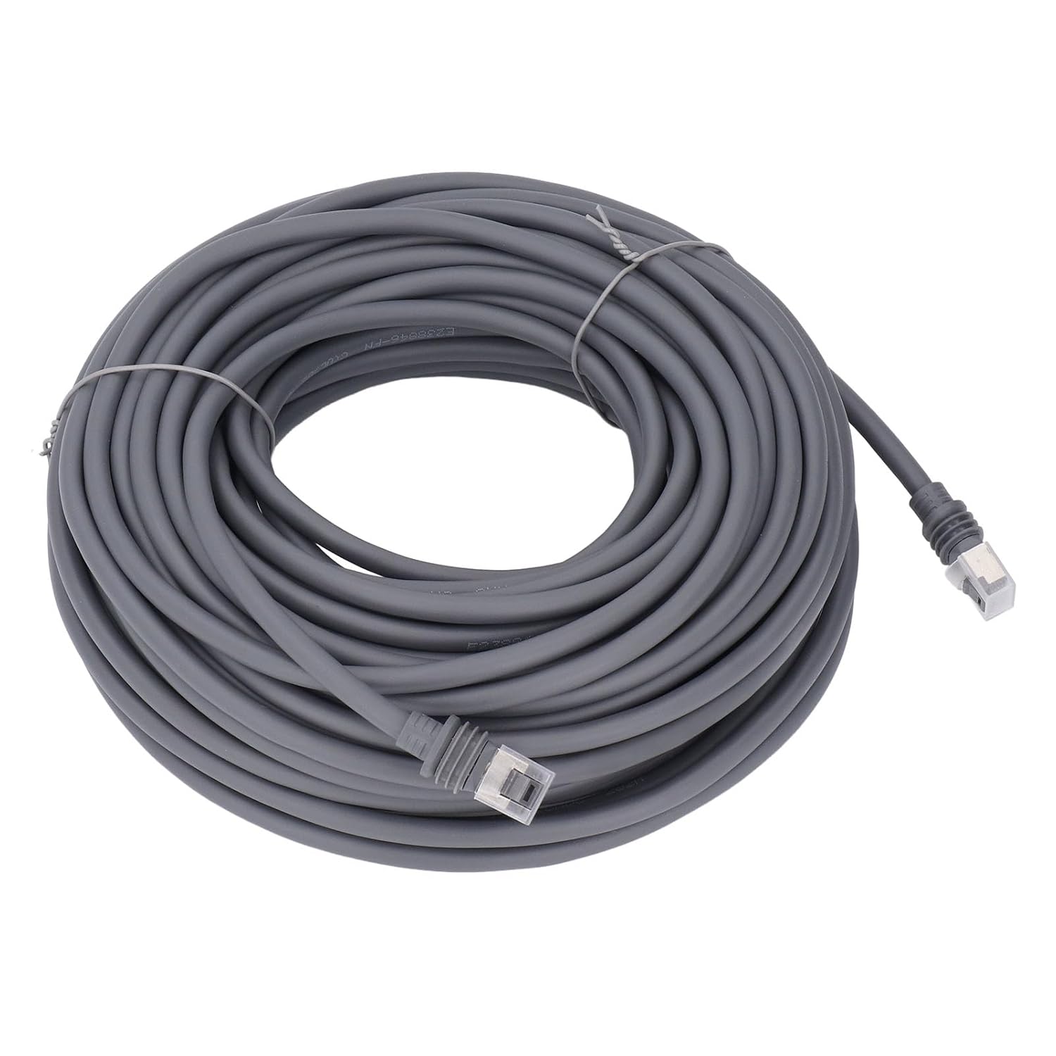 Rectangular Satellite Replacement Cable for Gen 3, 46m (151ft) Cat6 Outdoor Extension Cord, High Speed 2000Mbps, Gold Plated RJ45 Connectors