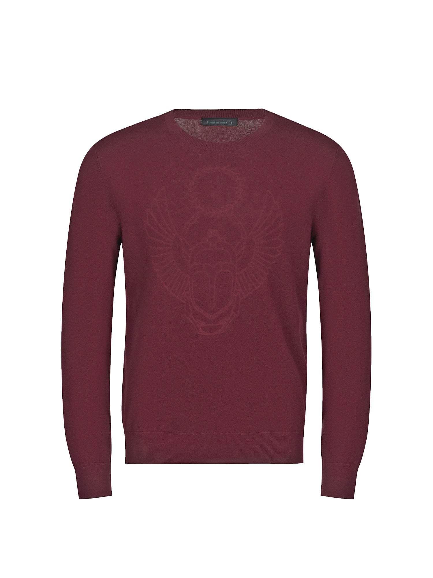 Pull homme Bordeaux Frankie Morello Fmcf8129ma chic - 4