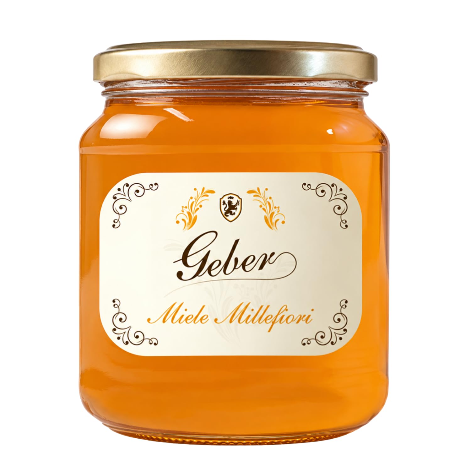 Geber Miele Millefiori 250 g, Miele dal Gusto Delicato per Colazione, Bevande e Dolci – Variazioni 4/8/12 Pezzi (12 pezzi)