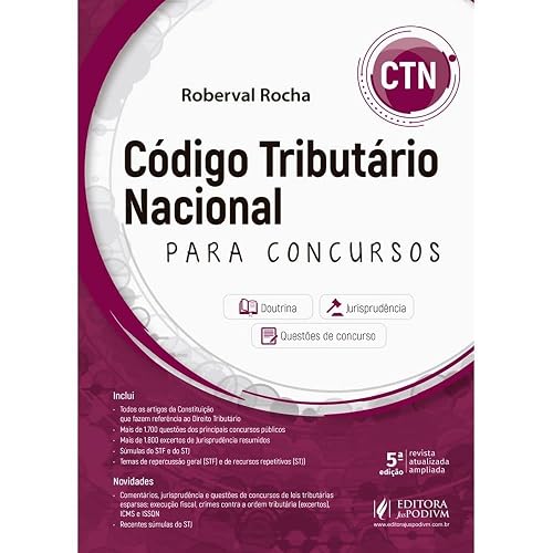 Código Tributário Nacional Para Concursos - CTN
