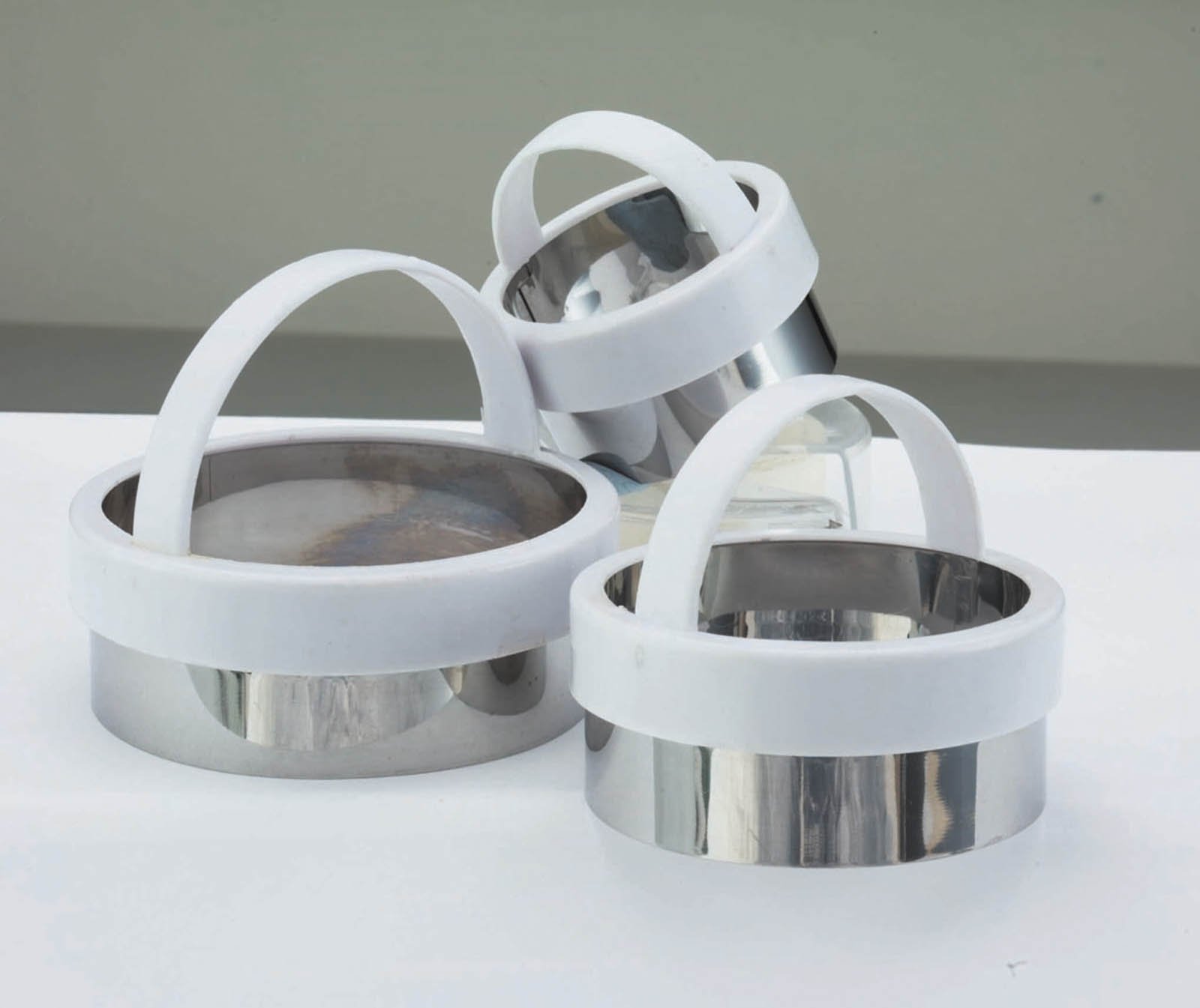 KitchenCraft 3 Piece Pastry Cutter Set, Round, Plain Edge, Ideal for Scones Cookies, Mince Pies & More - Image 2