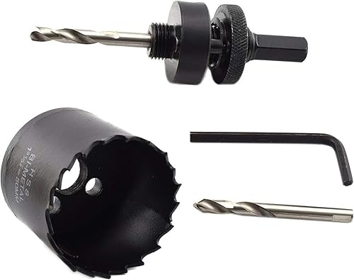 Miniatura 4 de OZXNO - Kit de 5 ojales y sierra de agujero de escritorio de 2 pulgadas, cubierta flexible de 1.969 in para agujeros de cable de escritorio con