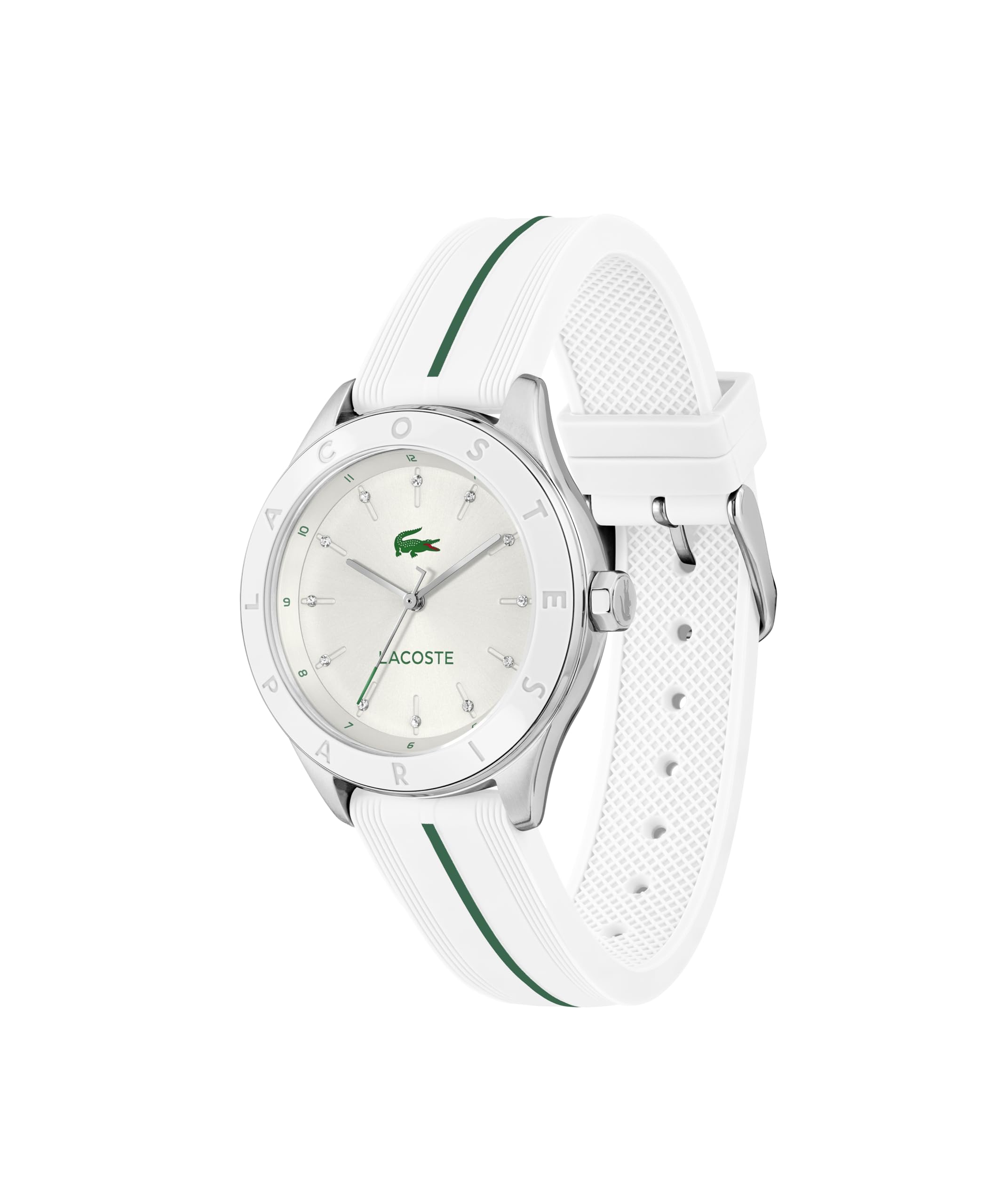 Lacoste Orologio con Movimento al Quarzo a Tre Lancette da Donna Collezione BILLIE con Cinturino in Silicone - Disponibile in versone Bianca, Rosa o Nera