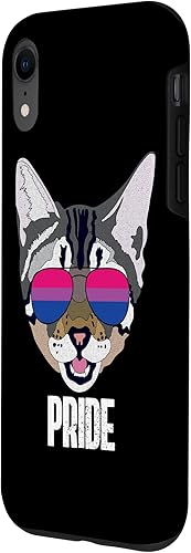 Vista 23 de iPhone 11 Pro Bisexual Pride Funny Cat Bi Pride Case