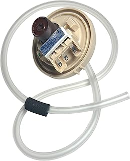 OEM LG 6501EA1001R Washer Water Level Pressure Switch for LG Washer Water Level Sensor 6501EA1001C 6501EN1001R AP5204365 Fits 29-inch Hose
