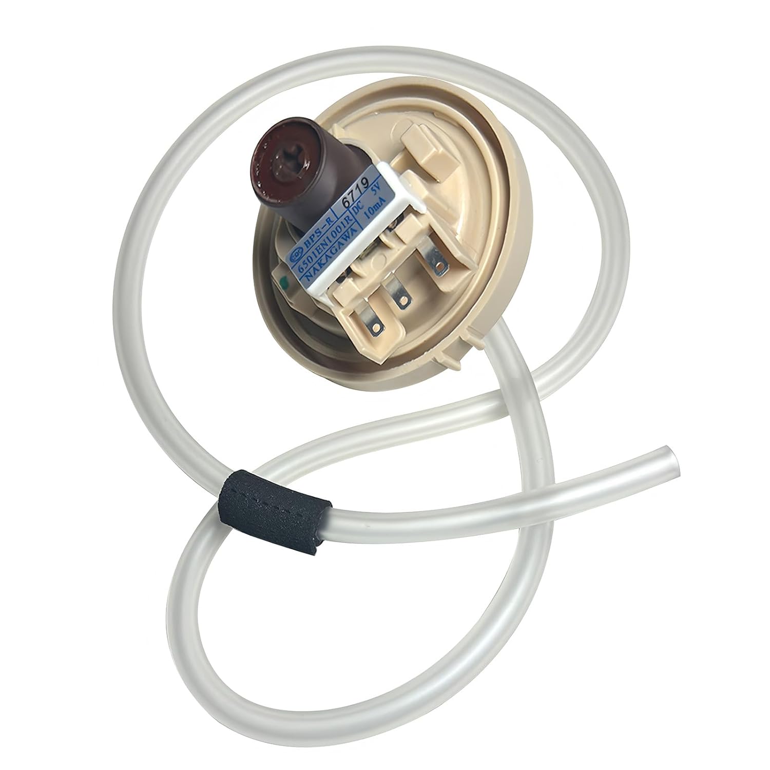 OEM LG 6501EA1001R Washer Water Level Pressure Switch for LG Washer Water Level Sensor 6501EA1001C 6501EN1001R AP5204365 Fits 29-inch Hose