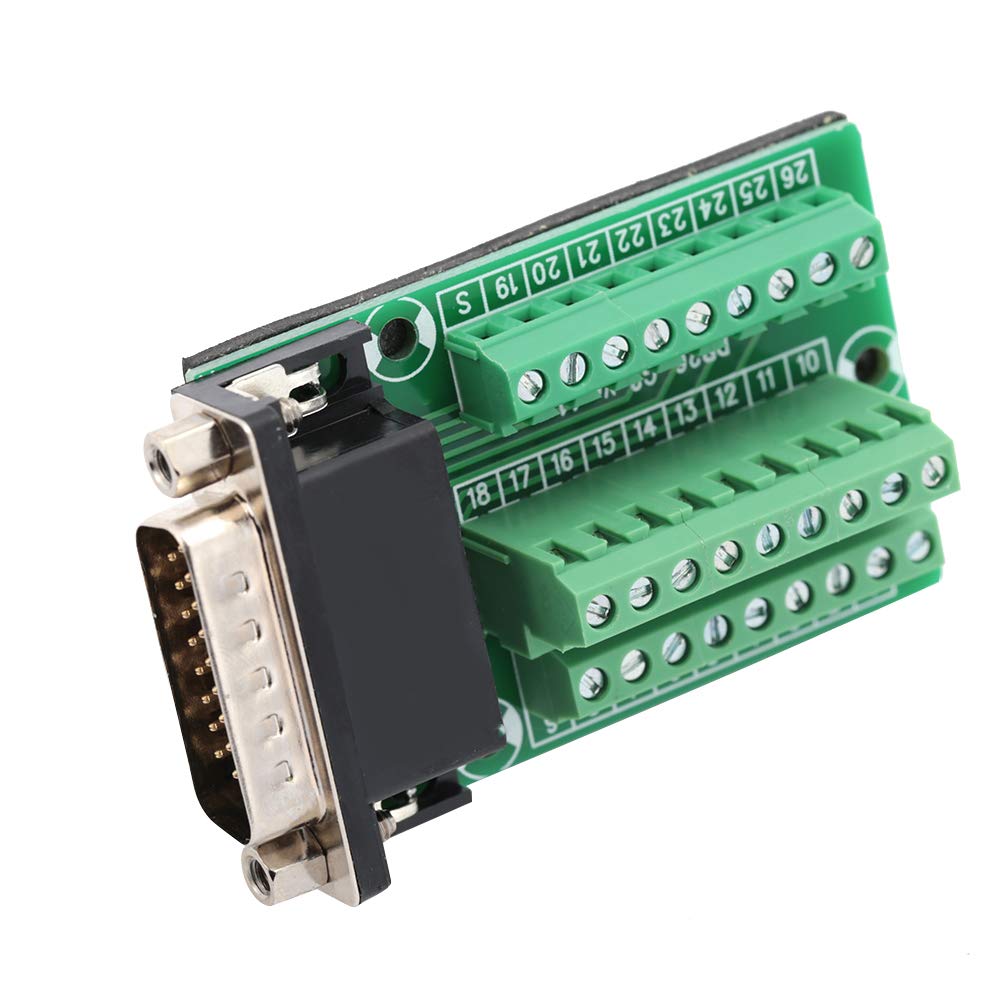 Scheda Breakout DB26 Connettore D-SUB 26 Pin a Terminali PCB per Interfaccia Computer Progetti Elettronici