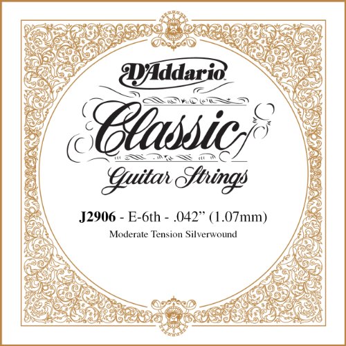 D'Addario __I J2906 Classics Rectified NVbNM^[ VOXgO, Moderate Tension, Sixth String AR[XeBbNM^[ ARM M^[ (sA)