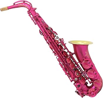 Amazon | マットピンクカラー Eb Tone アルトサックス管楽器