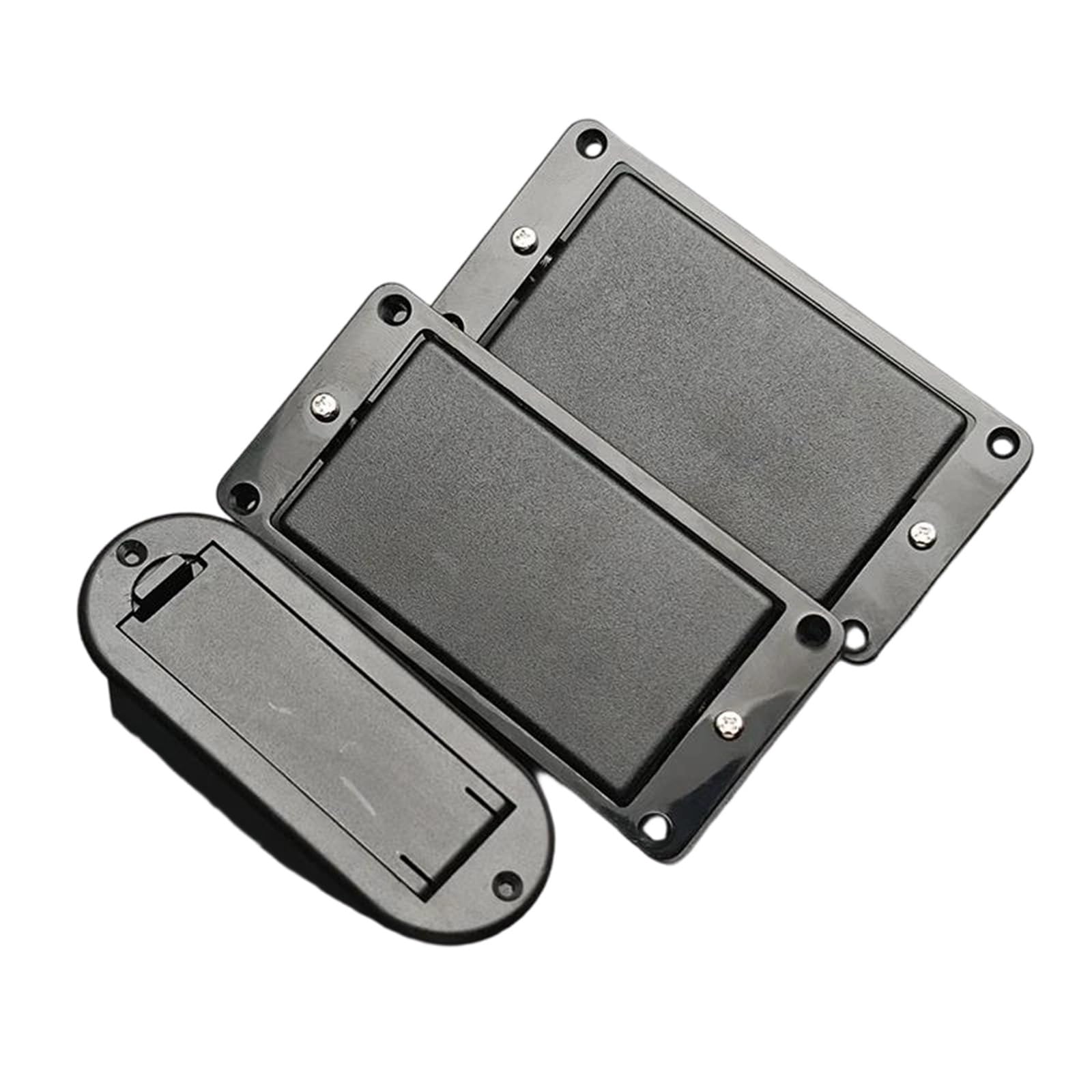 Pastilla De Guitarra Eléctrica Profesional Pastilla De Guitarra Con Cabezal Activo HH De 3 Pines | Con circuito 1T1V y interruptor de 3 vías, pastilla estilo 81/85, piezas de guitarra positivas, color negro