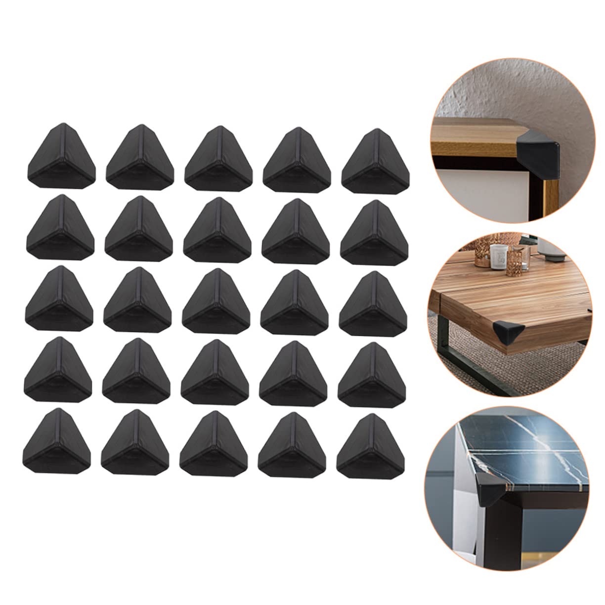 Protections d'Angle Plastique Réutilisables pour Cartons et Meubles, Lot