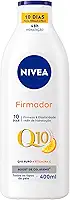NIVEA Loção Hidratante Firmador Q10 + Vitamina C Todos os Tipos de Pele 400ml - Sua pele com mais firmeza e mais elasticidade em 10 dias, ainda hidratada e cheia de brilho, livre de flacidez