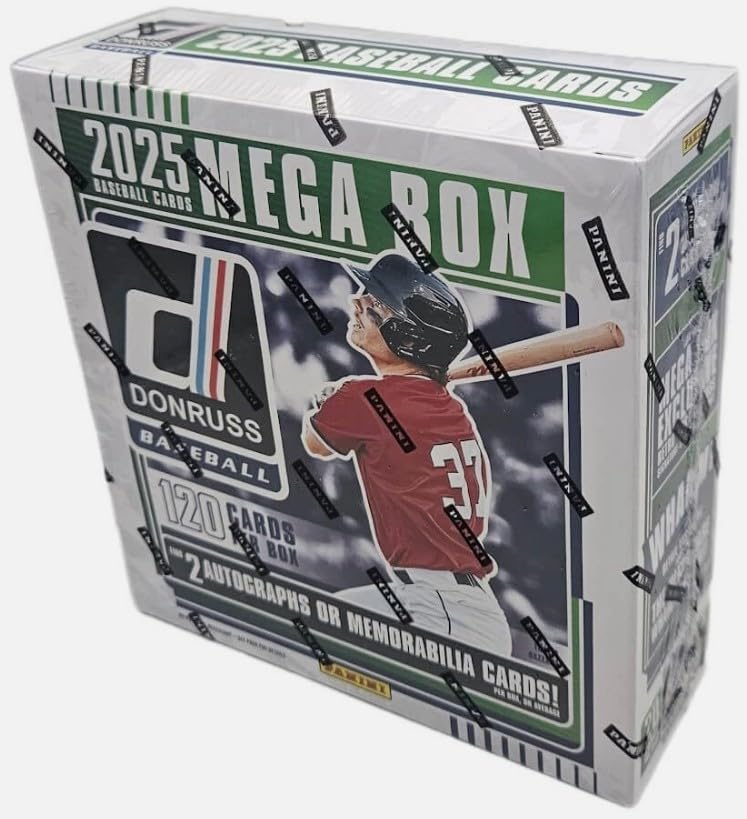 Amazon.com: NEW 2025 Donruss Baseball MEGA Box, 120 Cards, 2