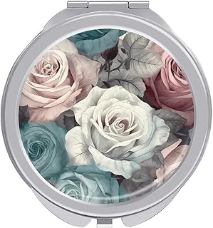 Makeup Mirror Yellow and Gray Vanity Mirror 1...