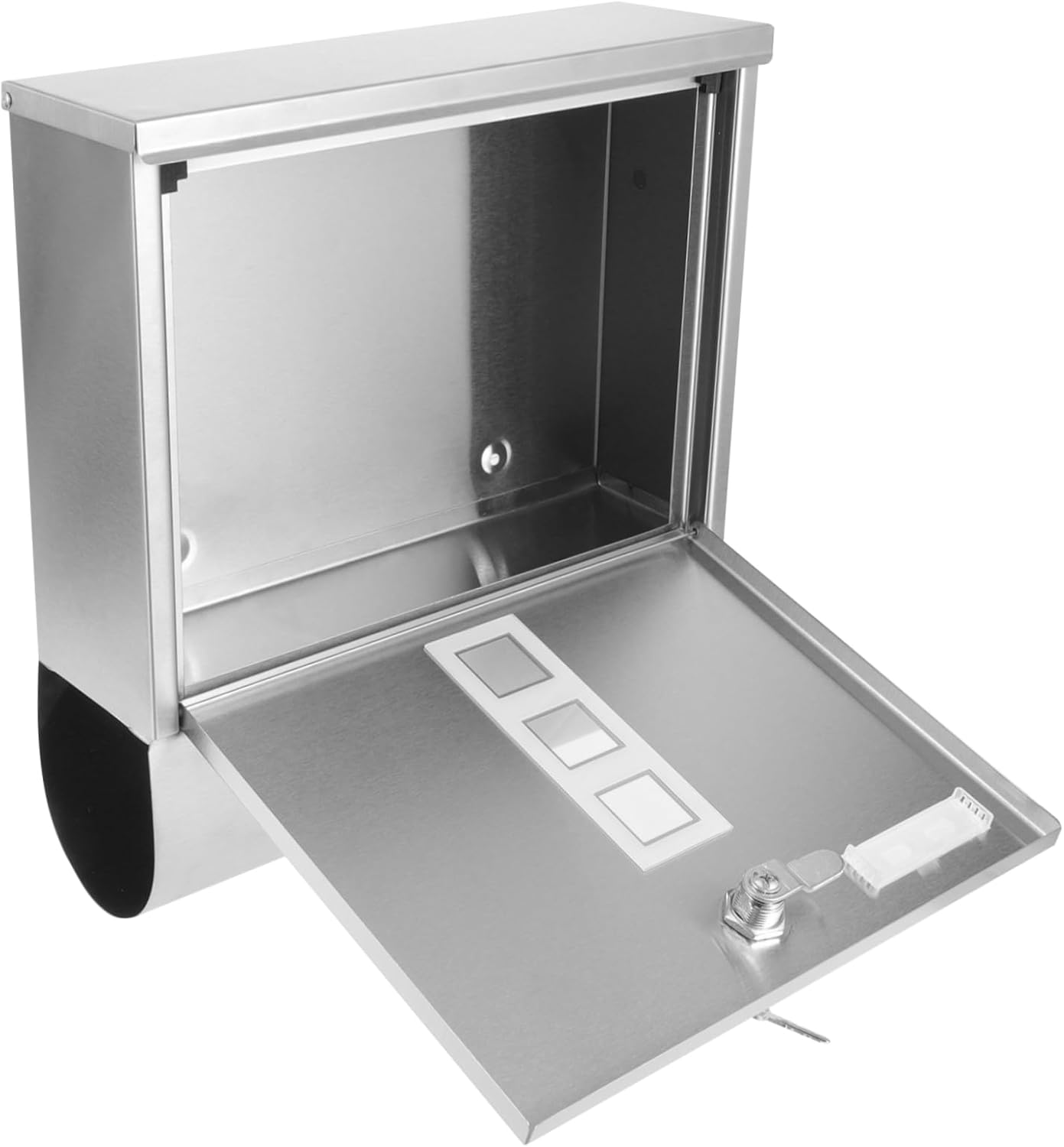 Wall Mount Mailbox Locking Metal for Home Stylish Outdoor Mailbox with Durable Design for Daily Correspondence