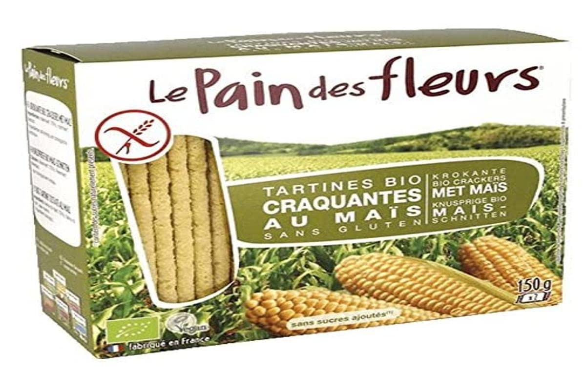 Le Pain des Fleurs Maïs Bio 150 g 1 Unité