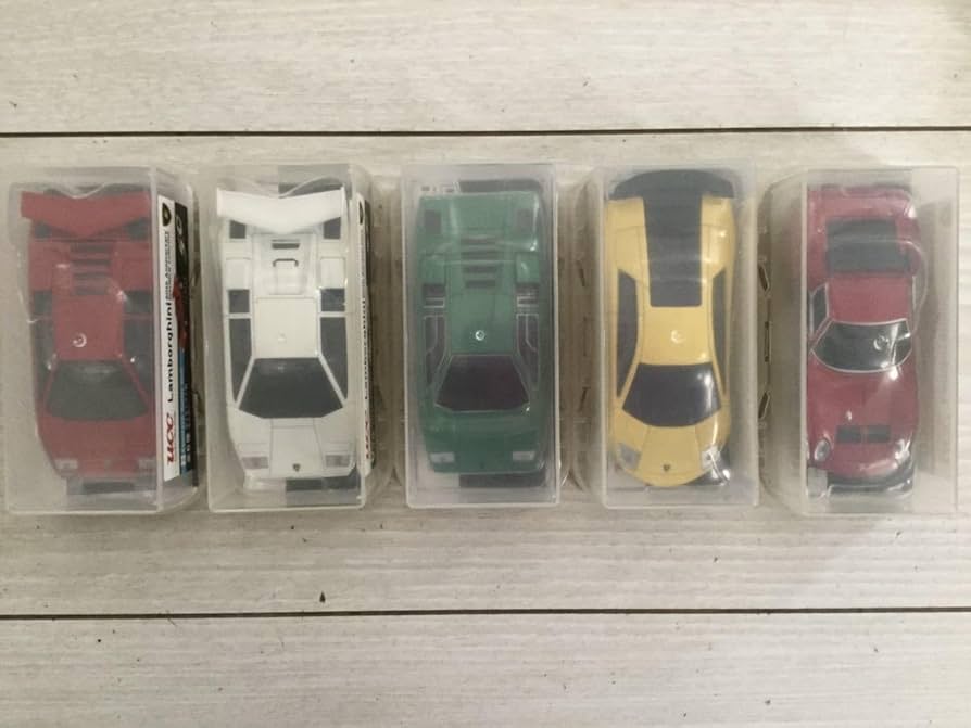 ランボルギーニ 50周年記念ミニカーコレクション 全6種 ランボルギーニ 50周年記念ミニカーコレクション 全6種