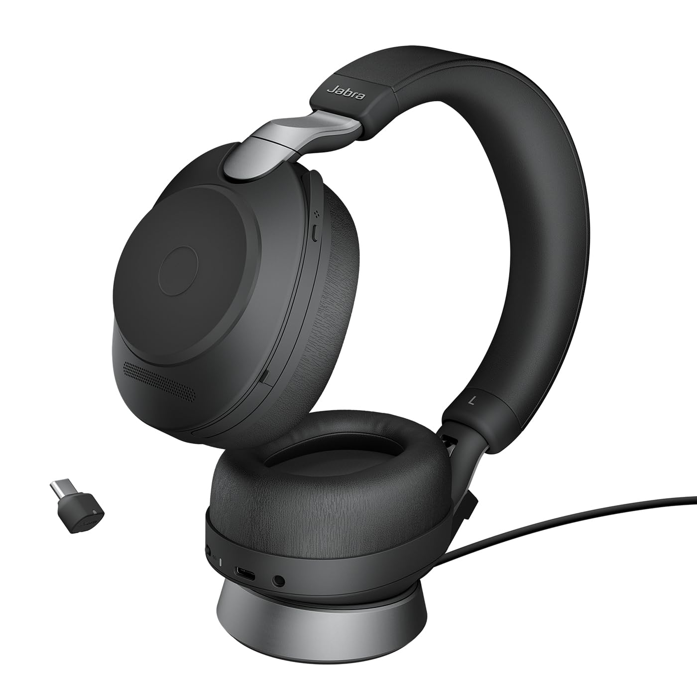 GN AUDIO - BUSINESS Jabra Evolve2 85, UC Stereo Cuffia Padiglione auricolare Connettore 3.5 mm USB tipo-C Bluetooth Nero (28599-989-889)