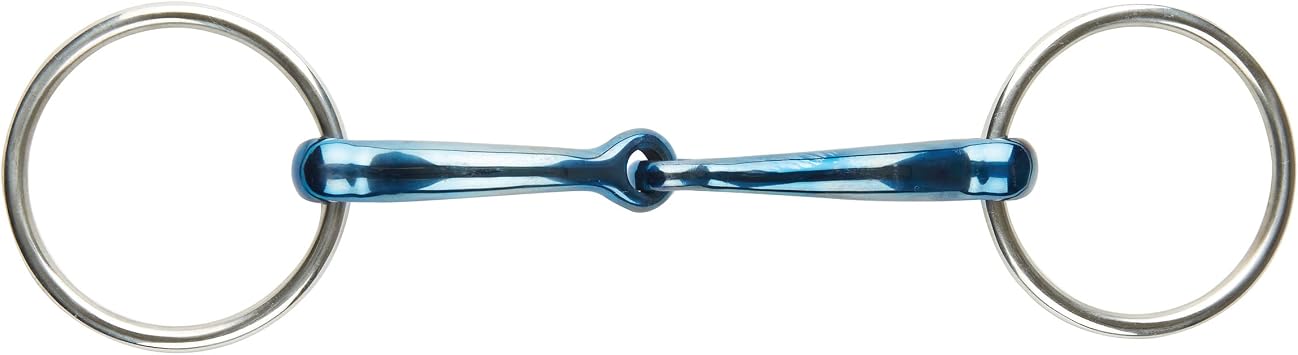 Korsteel JP Blue Steel Jointed فضفاضة حلقة Snuffle Bit   