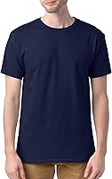 Vista 2 de Hanes ComfortSoft - Camiseta de manga corta para hombre (paquete de 4)