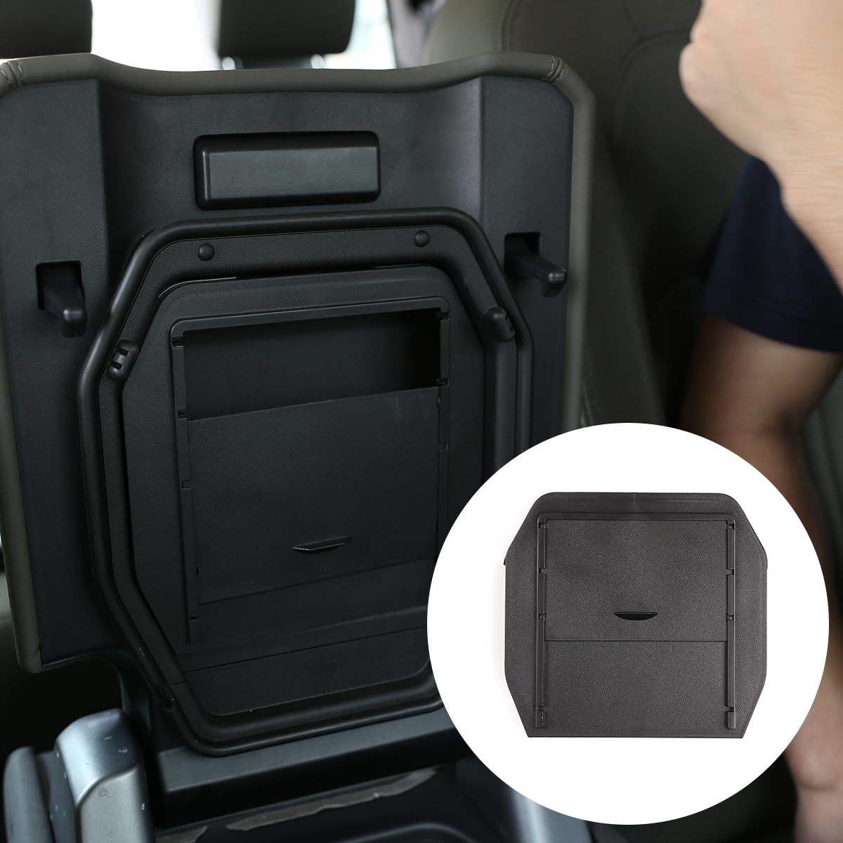 CHEYA ABS Car Center Console Storage Box for Land Rover Defender 110 2020-2021 (Style 7)