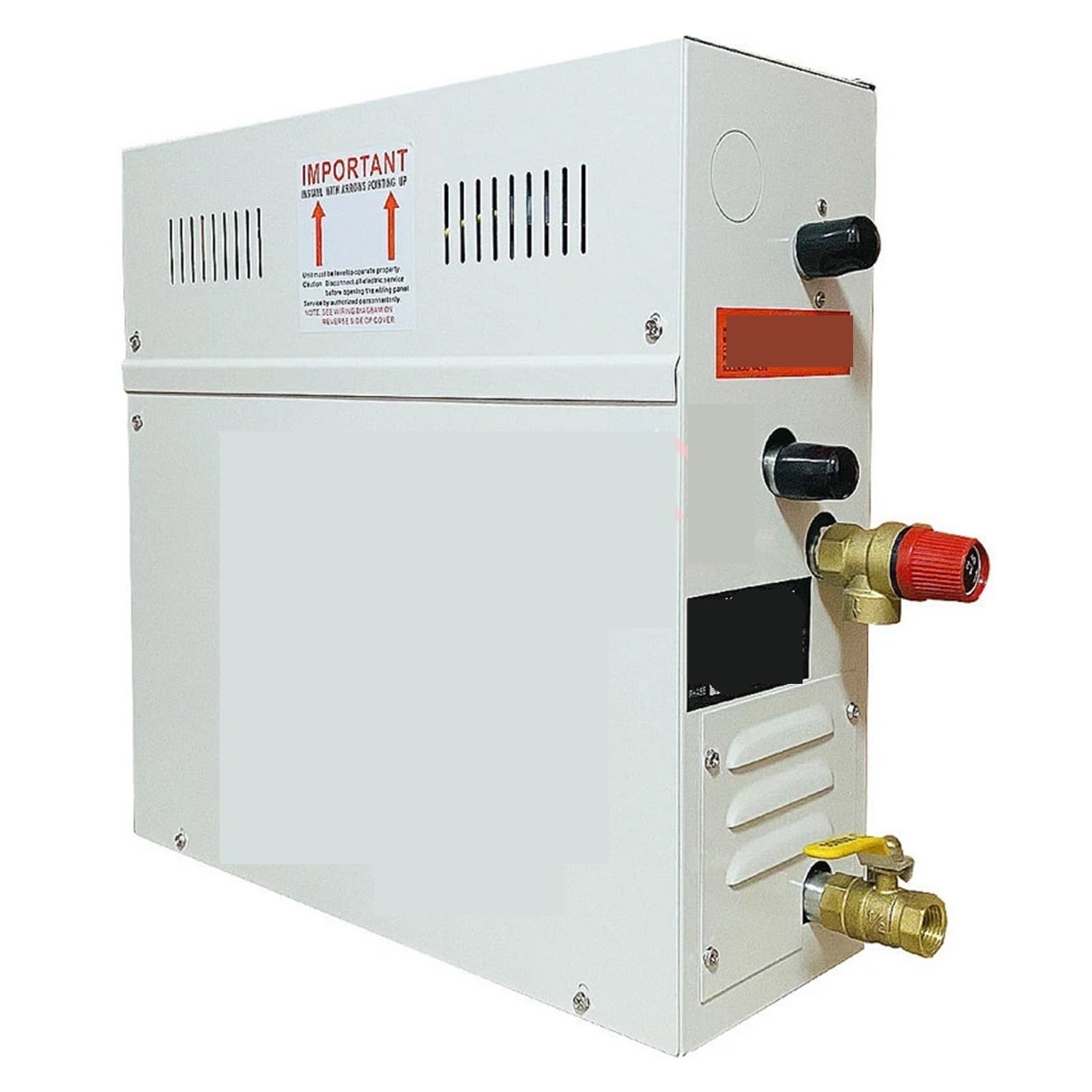 Piec do Sauny, Generator pary do prysznica Domowa maszyna parowa Wyposażenie sauny Sauna SPA Prysznic parowy z cyfrowym sterownikiem(6k)