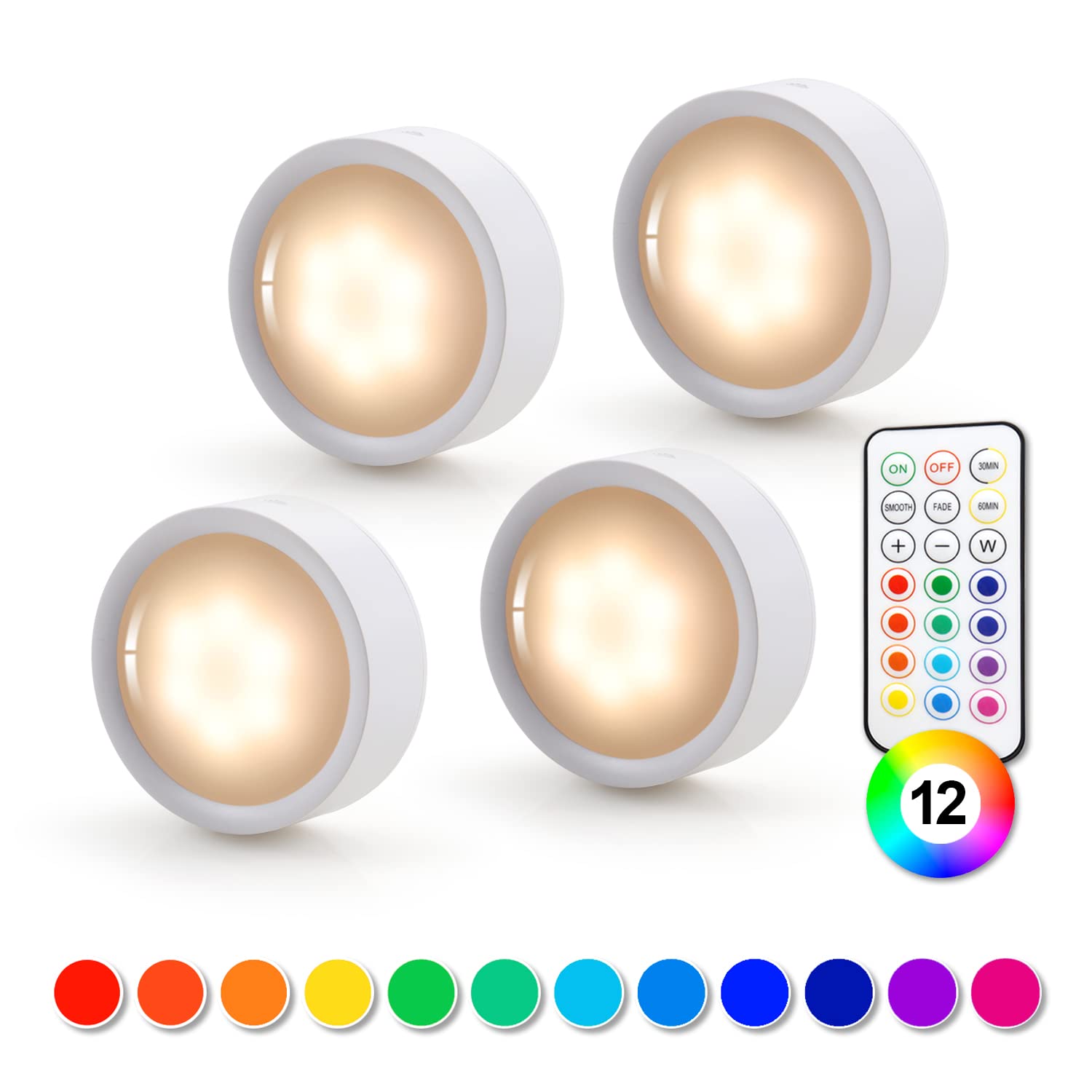 Mini LED Clignotantes Colorées – 20 Pièces, Sans Fil, Piles AG3 Intégrées, Adhésif Double Face – Décoration Maquette, Noël, Crèche – 1,5 X 1,1 Cm